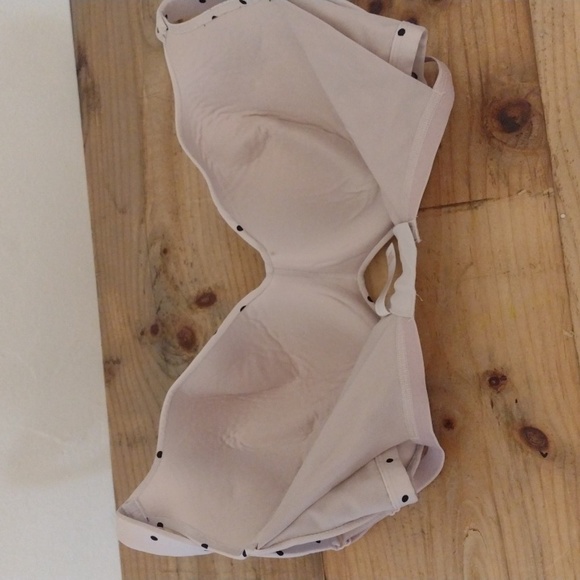 Cacique Polka Dot Lightly Lined Balconette Size 38F - Picture 5 of 7